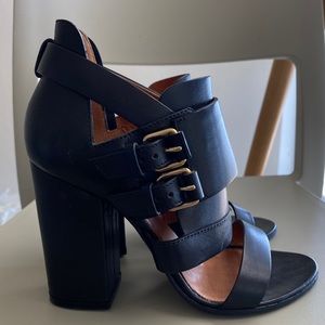 Givenchy Black Sandals Size 7